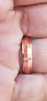 Copper color khanda ring engraved fashion sikh singh kaur khalsa challa gift h25