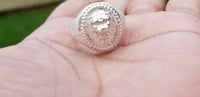 Sharukh Khan New Movie Jawan Lion Ring hindu Sikh Evil Eye Protection Mundri BB8