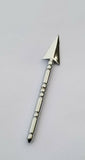 Sikh Dumala Teer Stainless Steel Arrow Shastar Ornament Khalsa Punjabi Unisex OO