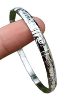 Chrome Plated Kara Khanda Design Kada Sikh Singh Kaur Khalsa Bracelet Bangle G22