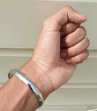 Chrome Plated Kara Smooth Thick Bangle Sikh Bracelet Singh Kaur Khalsa Kada B17