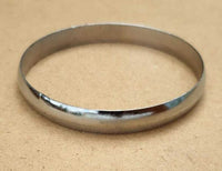 Chrome Plated Kara Smooth Thick Bangle Sikh Bracelet Singh Kaur Khalsa Kada B17