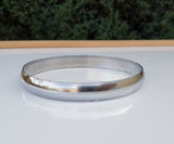 Chrome Plated Kara Smooth Thick Bangle Sikh Bracelet Singh Kaur Khalsa Kada B17