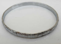 Chrome Plated Kara Khanda Design Kada Sikh Singh Kaur Khalsa Bracelet Bangle G22