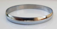 Chrome Plated Kara Smooth Thick Bangle Sikh Bracelet Singh Kaur Khalsa Kada B17