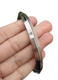 Stainless Steel Kara Sikh One Edge Kada Singh Kaur Khalsa Five Lines Bangle V32S