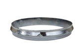 Chrome Plated Kara Sikh Kada Singh Kaur Khalsa Diamond Shape Ridged Bracelet V31
