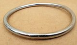 Chrome Plated Kara Smooth Thin Bangle Sikh Bracelet Singh Kaur Khalsa Kada V34