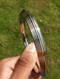 Stainless Steel Kara Seven Lines Bangle Sikh Singh Karha Khalsa Edged Kada CC30R Unisex Smooth Bracelet