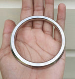 Stainless Steel Kara Seven Lines Bangle Sikh Singh Karha Khalsa Edged Kada CC30R Unisex Smooth Bracelet