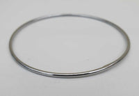 Chrome Plated Kara Smooth Extra Thin Bangle Sikh Bracelet Singh Khalsa Kada S8