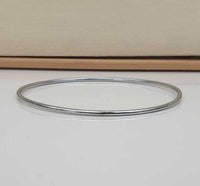 Chrome Plated Kara Smooth Extra Thin Bangle Sikh Bracelet Singh Khalsa Kada S8