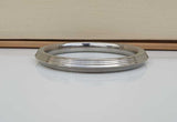 Stainless Steel Kara Seven Lines Bangle Sikh Singh Karha Khalsa Edged Kada CC30R Unisex Smooth Bracelet