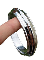 Chrome Plated Kara Sikh Kada Singh Kaur Khalsa Round Edged Thick Bracelet V40