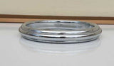 Chrome Plated Kara Sikh Kada Singh Kaur Khalsa Round Edged Thin Bracelet V39 NEW