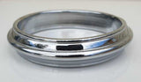 Chrome Plated Kara Sikh Kada Singh Kaur Khalsa Round Edged Thick Bracelet V40