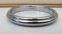 Chrome Plated Kara Sikh Kada Singh Kaur Khalsa Round Edged Thin Bracelet V39 NEW