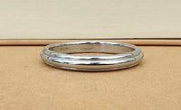 Chrome Plated Kara Sikh Kada Singh Kaur Khalsa Round Edged Thin Bracelet V39 NEW