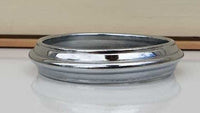 Chrome Plated Kara Sikh Kada Singh Kaur Khalsa Round Edged Thick Bracelet V40