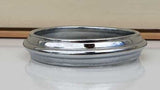 Chrome Plated Kara Sikh Kada Singh Kaur Khalsa Round Edged Thick Bracelet V40