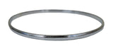 Thin Sikh Kara Chrome Plated Iron Punjabi Kada Singh Kaur Lightweight Bangle C7 Khalsa Unisex Bracelet
