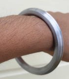 Sarbloh Iron Kara Sikh Bangle Singh Kaur Khalsa Edged Design Thick Kada CC32 NEW