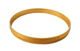 Gold Plated Kara Sikh Kada 24K Gold Look Bangle Singh Kaur Unisex Bracelet J11R One Edge Karha
