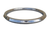 Stainless Steel Kara One Edge Traditional Sikh Bangle Singh Kaur Punjabi Kada F5