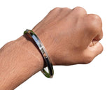 Stainless Steel Kara One Edge Sikh Kada Punjabi Traditional Singh Kaur Design F5 Bangle