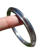 Sarbloh Kara Pure Iron Sikh Kada One Edge Collar Kada Singh Kaur Khalsa Bangle K10G Unisex Gift Bracelet