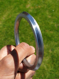 Sarbloh Kara Pure Iron Sikh Kada One Edge Collar Kada Singh Kaur Khalsa Bangle K10G Unisex Gift Bracelet
