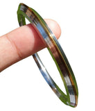Stainless Steel Kara Brass Edge Kada Sikh Khalsa Bracelet Singh Kaur Bangle T13 Punjabi