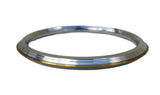Stainless Steel Kara Brass Edge Kada Sikh Khalsa Bracelet Singh Kaur Bangle T13 Punjabi