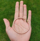 Evil Eye Shield Nazar Kara Ashtdhatu Copper Aluminium Wire Sikh Hindu Bangle T12