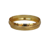 Sikh Kara Gold plated 22ct Look Wide Kada Singh Kaur Khalsa Religious Bangle T15