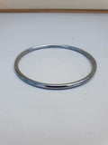 Chrome Plated Kara Silver Smooth Sikh Bracelet Singh Kaur Khalsa Bangle T14 NEW
