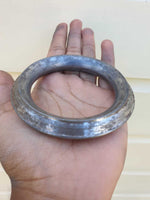 Sikh Sarbloh Kara Iron One Line Bangle Singh Kaur Khalsa Antique Look Kada S16