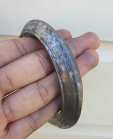 Sikh Sarbloh Kara Iron One Line Bangle Singh Kaur Khalsa Antique Look Kada S16