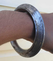 Sikh Sarbloh Kara Iron One Line Bangle Singh Kaur Khalsa Antique Look Kada S16