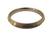 Sikh Brass Kara 22 Ct Gold Look Seven Lines Design Bangle Singh Khalsa Kada S20