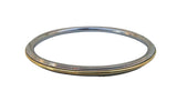 Stainless Steel Kara Sikh Bangle Brass Line Thin Bracelet Singh Khalsa Kada S19