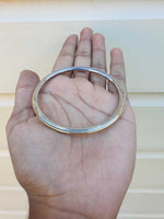 Stainless Steel Kara Sikh Bangle Brass Line Thin Bracelet Singh Khalsa Kada S19