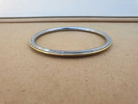 Stainless Steel Kara Sikh Bangle Brass Line Thin Bracelet Singh Khalsa Kada S19