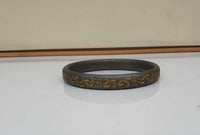 Sarbloh Iron Kara Smooth Round Engraved Sikh Kada Singh Kaur Khalsa Bangle S23K Handmade Karra design