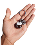 Tabla Key Ring Drum Key Chain Punjabi Music Instrument Keychain India Gift LL11