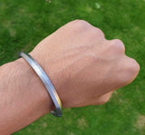 Sarbloh Sikh Kara Pure Iron One Edge Bangle Sikh Khalsa Kada Singh Bracelet DD21