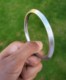 Sarbloh Sikh Kara Pure Iron One Edge Bangle Sikh Khalsa Kada Singh Bracelet DD21