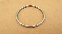 Stainless Steel Kara Smooth Round Sikh Bracelet Singh Kaur Khalsa Bangle DD22