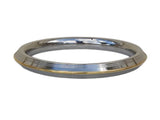 Stainless Steel Kara Brass Line Edged Sikh Bangle Singh Kaur Khalsa Kada EE13