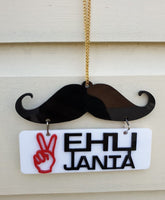 Sikh Ghaint Punjabi Landlord Car Hanger Rear Mirror Punjab Vehli Janta Pendant G